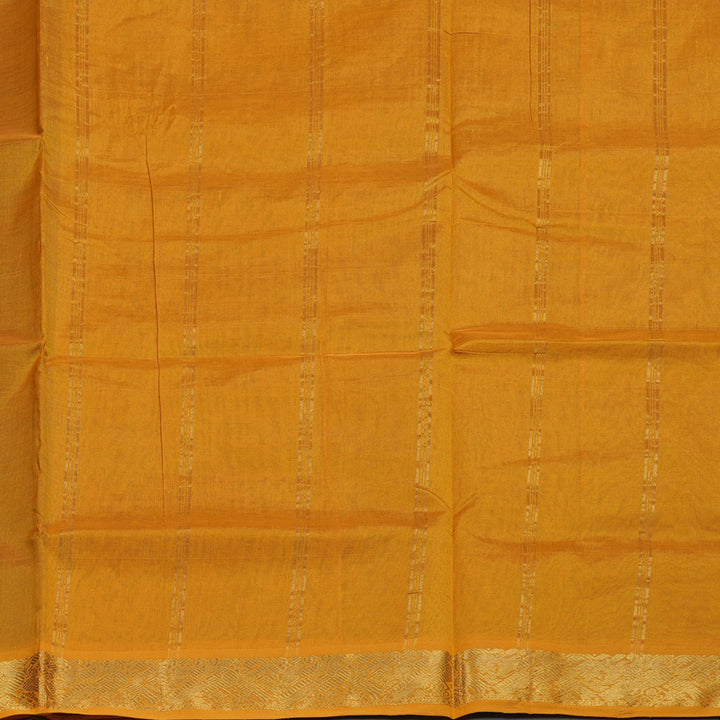 Hayagrivas Handloom Pure Silk Cotton Saree in Dark Brown KBE123D2-12
