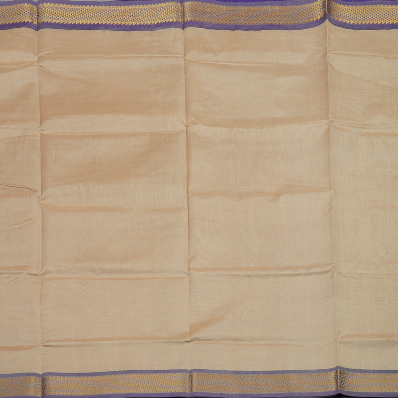 Hayagrivas Handloom Pure Silk Cotton Saree in Elegant Beige Harmony KBE123D2-3