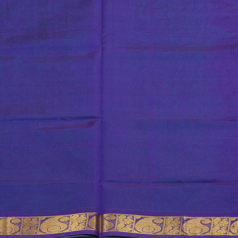 Hayagrivas Handloom Pure Silk Cotton Saree in Regal Sea Blue KBE123D2-6