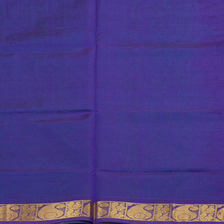 Hayagrivas Handloom Pure Silk Cotton Saree in Regal Sea Blue KBE123D2-6