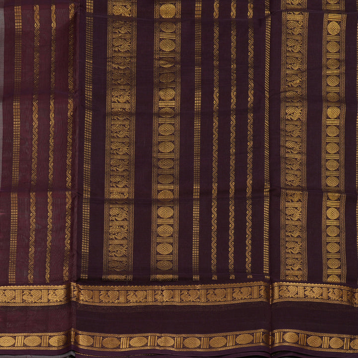 Hayagrivas Handloom Pure Silk Cotton Saree in Subtle Onion Pink KBE123D3-10