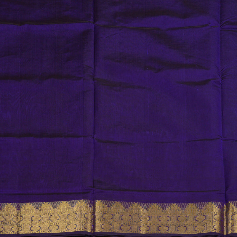Hayagrivas Handloom Pure Silk Cotton Saree in Majestic Blue KBE123D3-12