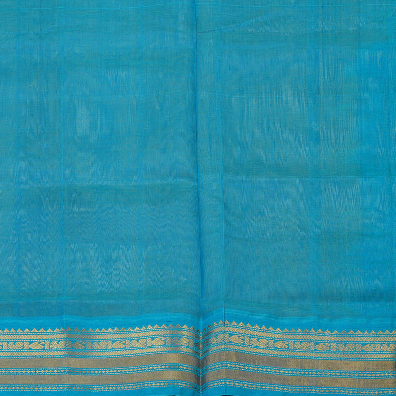 Hayagrivas Handloom Pure Silk Cotton Saree in Pristine Sandal KBE123D5-11