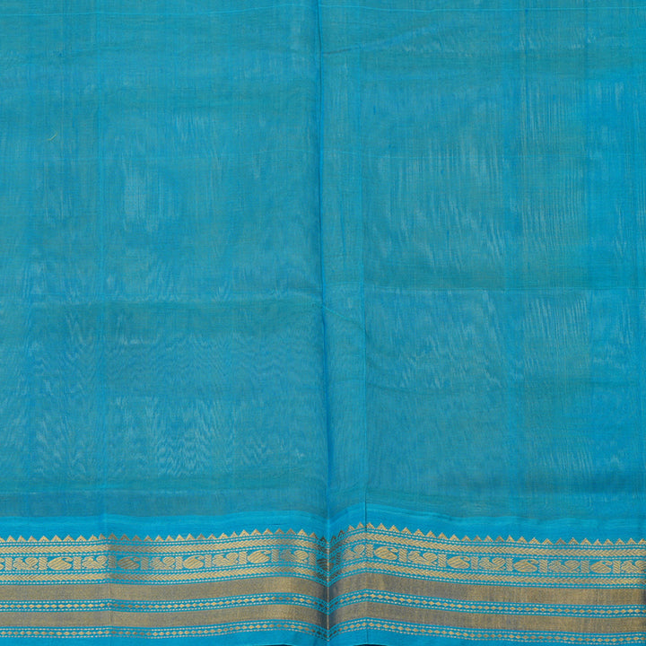 Hayagrivas Handloom Pure Silk Cotton Saree in Pristine Sandal KBE123D5-11