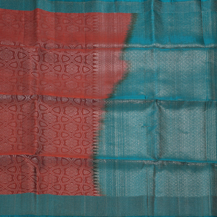 Hayagrivas Brown Handloom Soft Silk Saree KBE1240I2-11