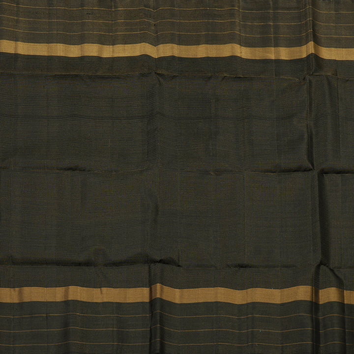 Hayagrivas Handloom Black Soft Silk Saree KBE1240I2-8