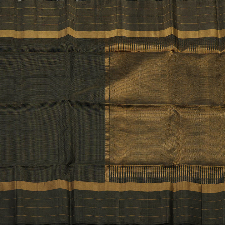 Hayagrivas Handloom Black Soft Silk Saree KBE1240I2-8