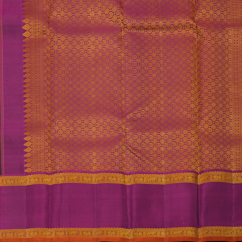 Hayagrivas Handloom Thread Work Silk Saree in Bottle Green KBE1259I1-1