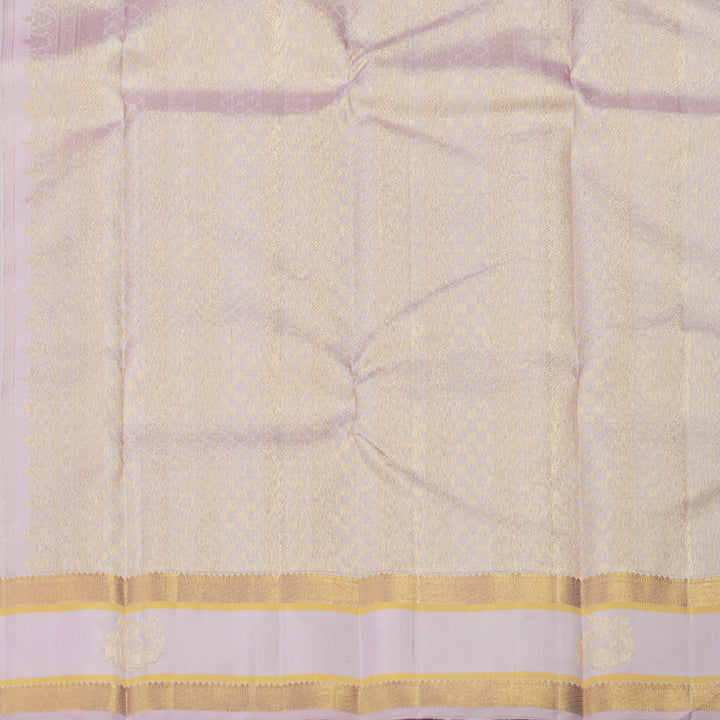 Hayagrivas Handloom Teal Kanjivaram Silk Saree with Rose Pink Border KBE1268I3-1