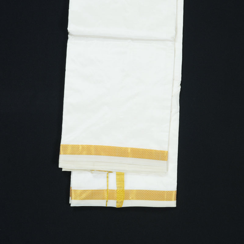 Hayagrivas Handloom 9*5 Silk Dhothi KBE1274I1-4 40K
