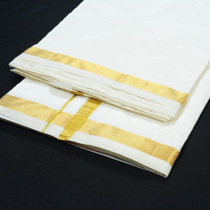 Hayagrivas Handloom 9*5 Silk Dhothi KBE1274I1-4 40K