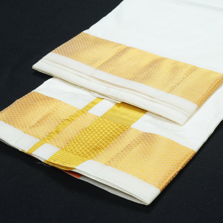 Hayagrivas Handloom 8 Mulam Silk Dhothi KBE1274I11-3 100K