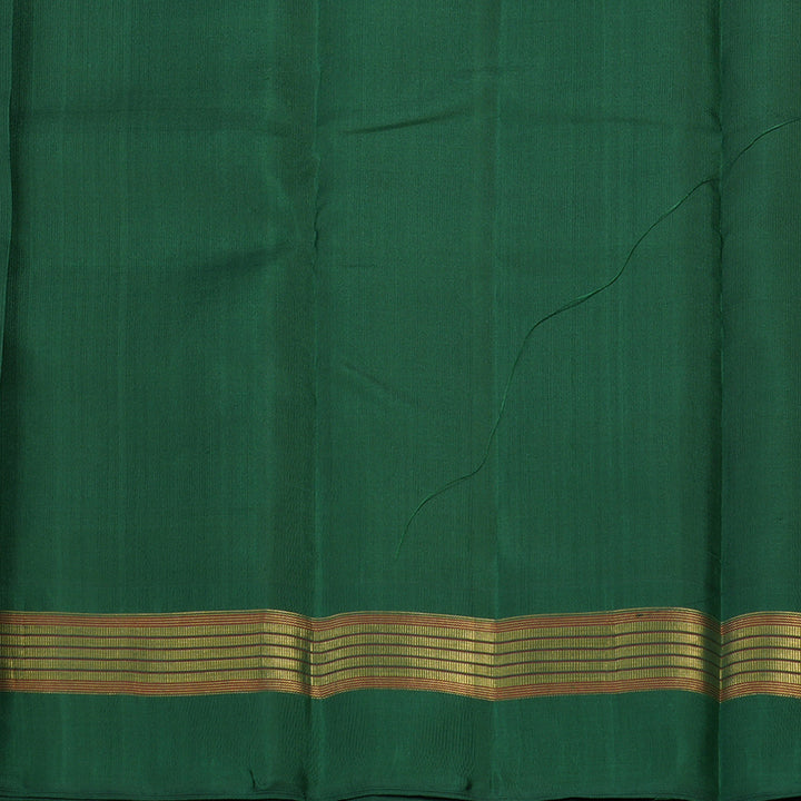 Hayagrivas Handloom Sandal Kanjivaram Silk Saree with Bottle Green border KBE1281I20-3