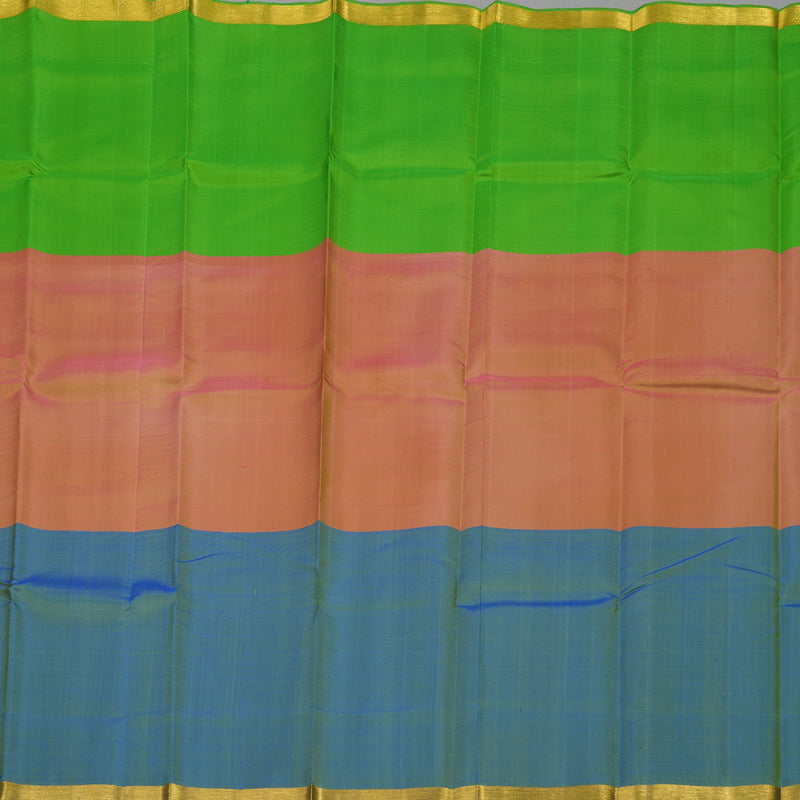 Hayagrivas Handloom Mubhagam Kanjivaram Silk Saree KBE1281I3-1