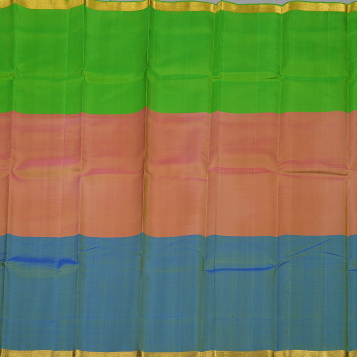Hayagrivas Handloom Mubhagam Kanjivaram Silk Saree KBE1281I3-1