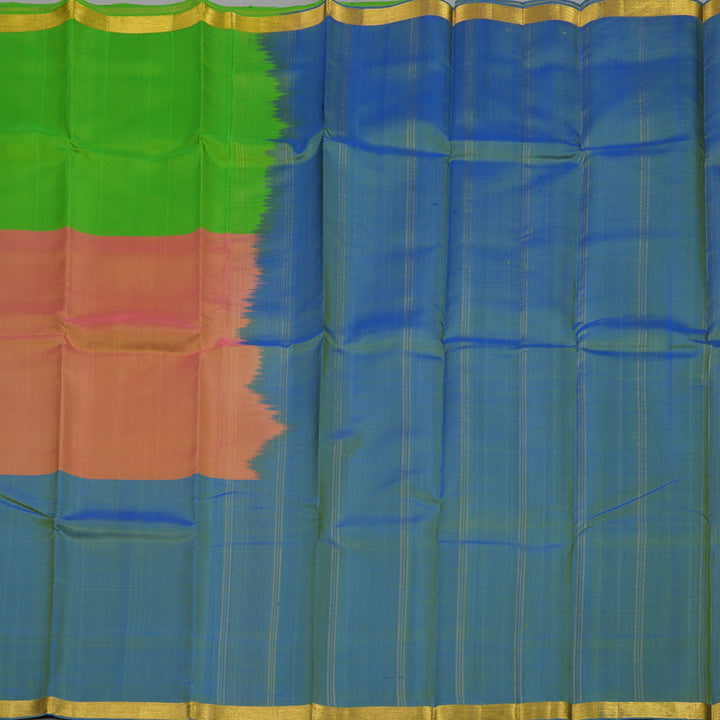 Hayagrivas Handloom Mubhagam Kanjivaram Silk Saree KBE1281I3-1
