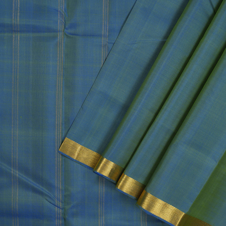 Hayagrivas Handloom Mubhagam Kanjivaram Silk Saree KBE1281I3-1