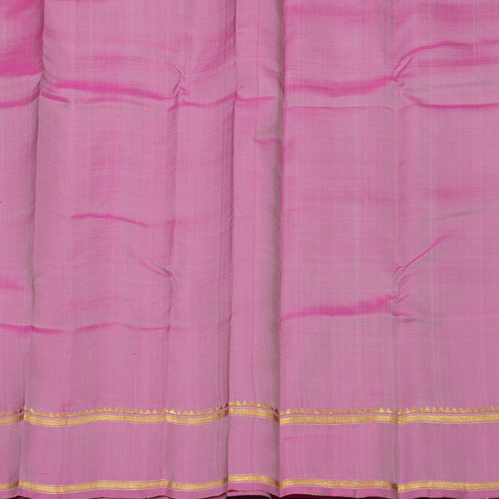 Hayagrivas Handloom Powder Blue Kanjivaram Silk Saree with Mild Purple Border KBE1281I5-3