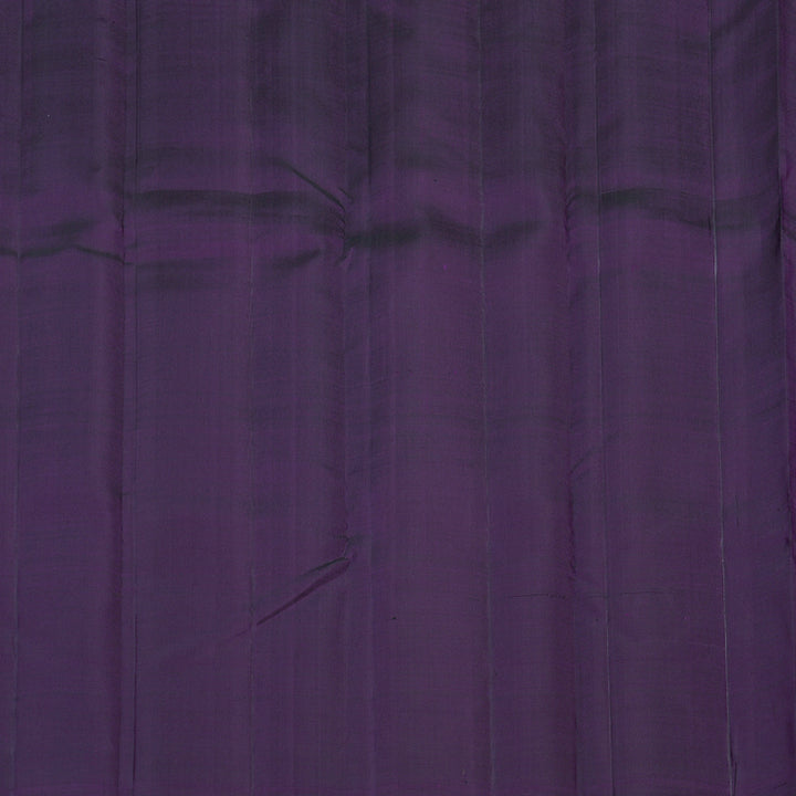 Hayagrivas Handloom Pure Kanjivaram Silk Saree in Royal Dark Purple KBE128D11-9