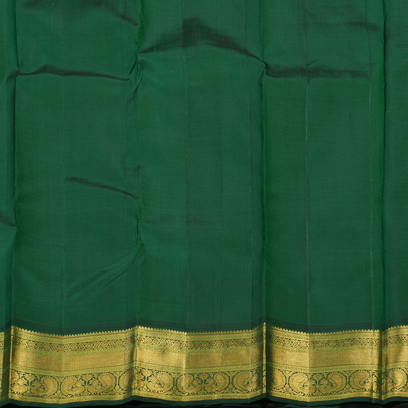 Hayagrivas Handloom Pure Kanjivaram Silk Saree in Majestic Red KBE12D2-5