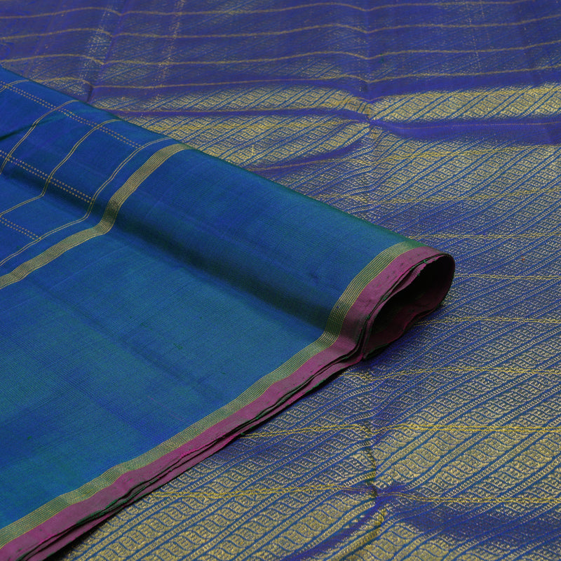 Hayagrivas Handloom Mayilkazhuthu Kanjivaram Silk Saree KBE1304J1-1