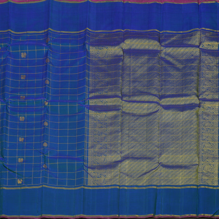 Hayagrivas Handloom Mayilkazhuthu Kanjivaram Silk Saree KBE1304J1-1