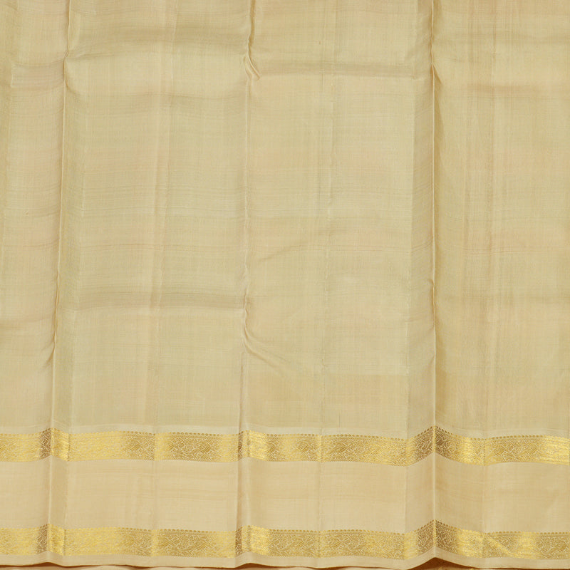 Hayagrivas Handloom Multicolour Checks Kanjivaram Silk Saree with Sandal Border KBE1304J6-1