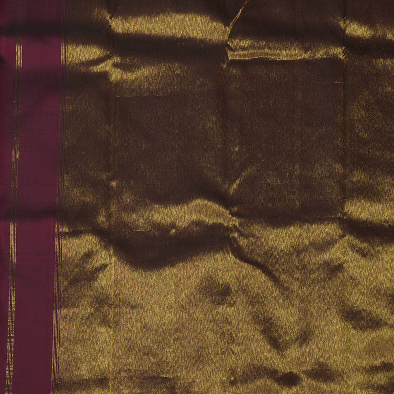 Hayagrivas Handloom Maroon Kanjivaram Silk Saree KBE1304J8-1