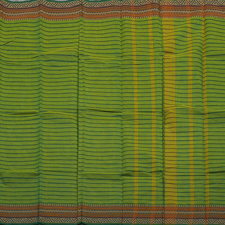Hayagrivas Green Pure Chettinad Cotton Saree KBE1309J10-12