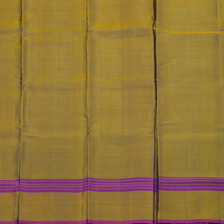 Hayagrivas Handloom Thread Work Silk Saree in Mayilkazhuthu colour KBE1310J1-2