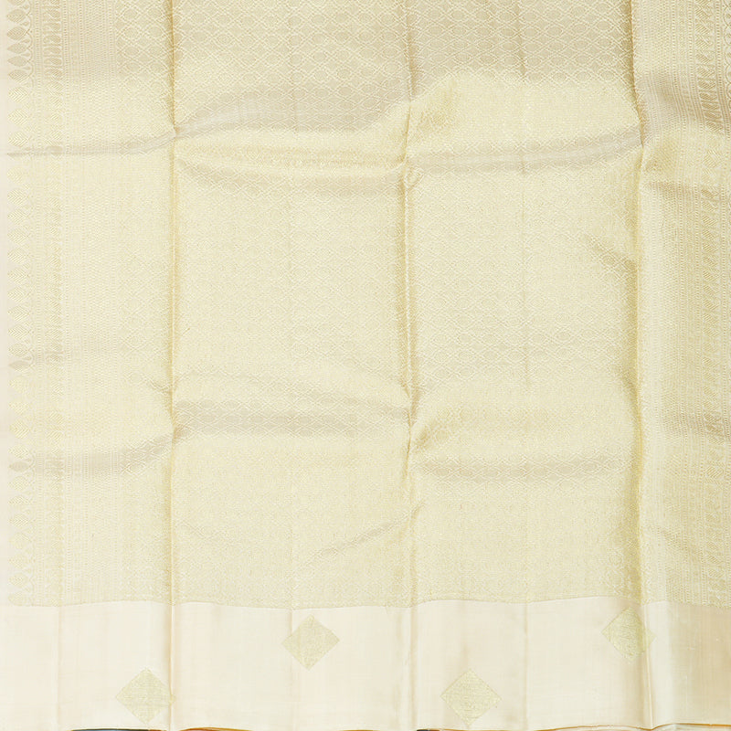 Hayagrivas Handloom Rani Pink Kanjivaram Silk Saree with Multicolour Border KBE1320J2-1