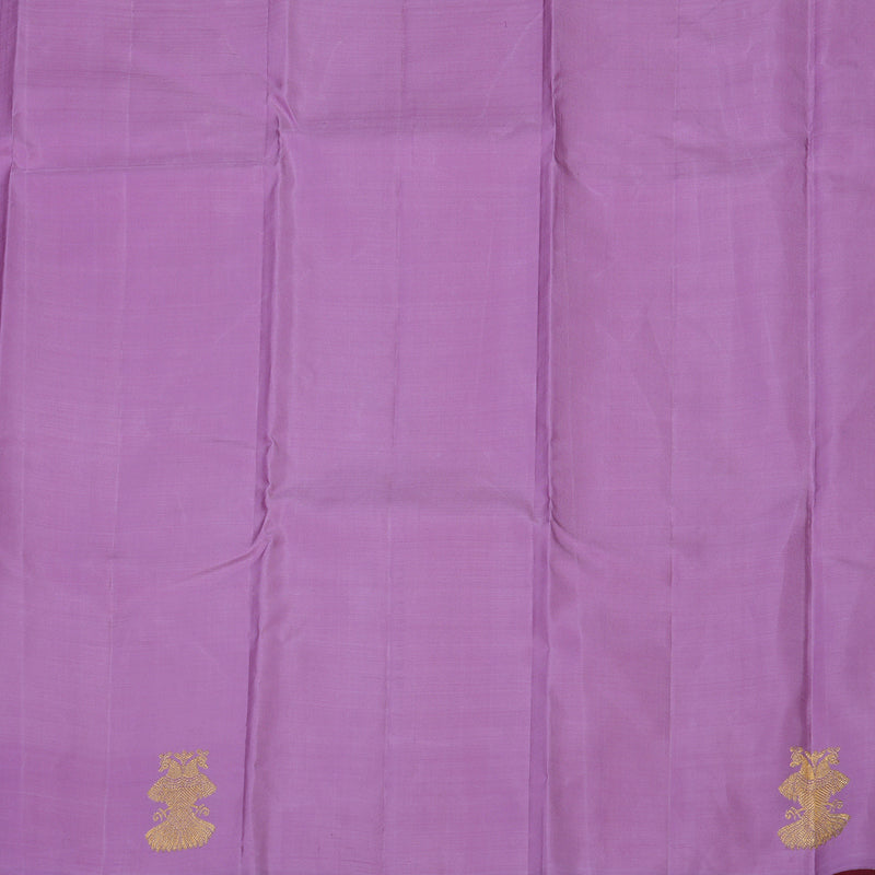 Hayagrivas Handloom Light Pink Kanjivaram Silk Saree KBE1327J3-1