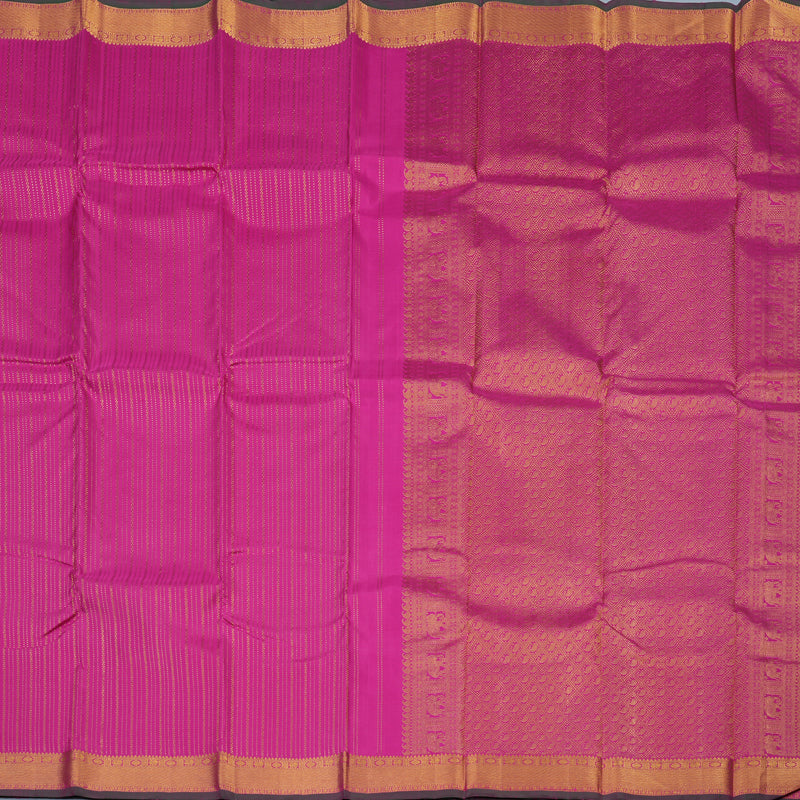 Hayagrivas Handloom Magenta Kanjivaram Silk Saree KBE1327J4-1