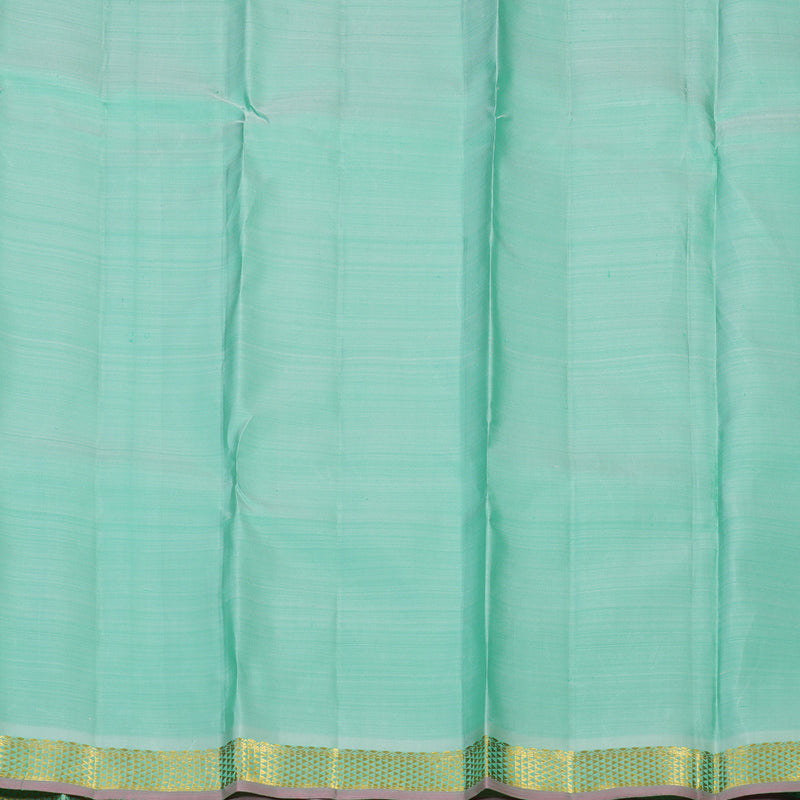 Hayagrivas Handloom Green Kanjivaram Silk Saree KBE1335J9-6