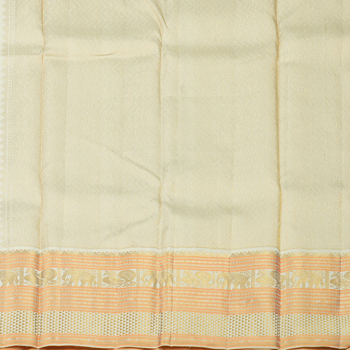 Hayagrivas Handloom Wine Kanjivaram Silk Saree with Cream border KBE1336J14-1