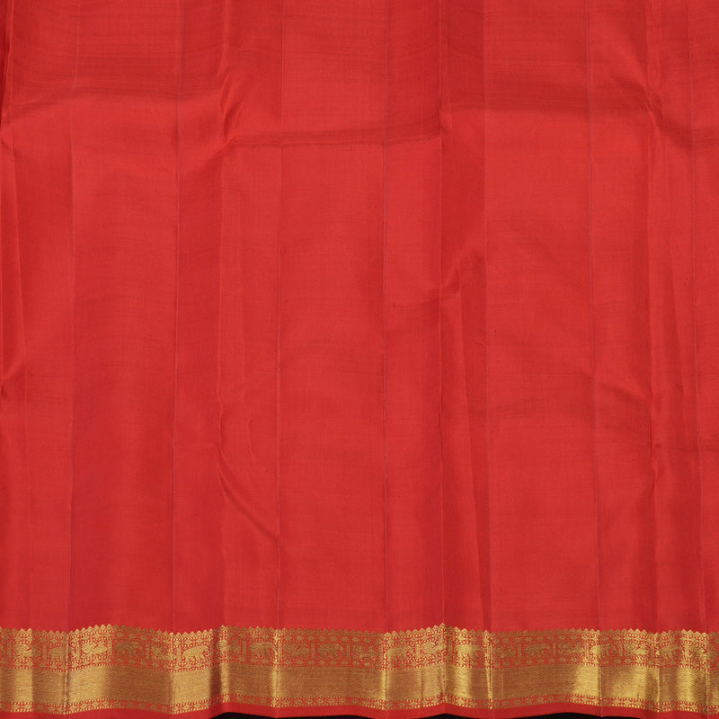 Hayagrivas Handloom Red Kanjivaram Silk Saree KBE1357J4-1