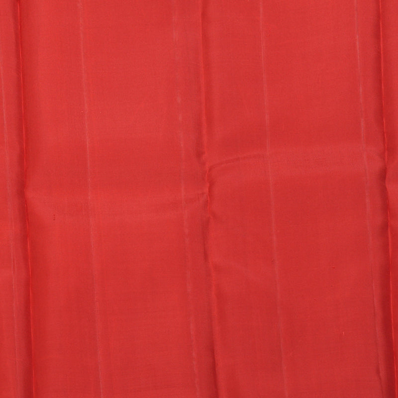 Hayagrivas Handloom Mild Red Kanjivaram Silk Saree with Temple Border KBE1377J1-2