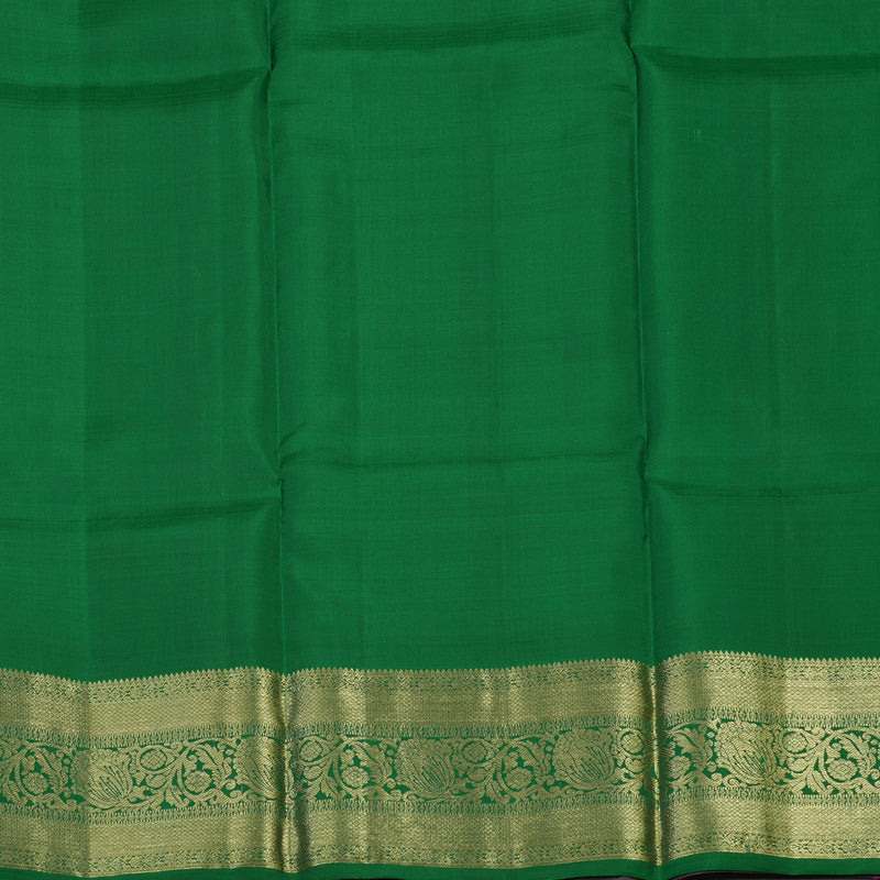 Hayagrivas Handloom Rani Pink Kanjivaram Pattu Pavadai with Manthalir Selvedge KBE1380J4-1
