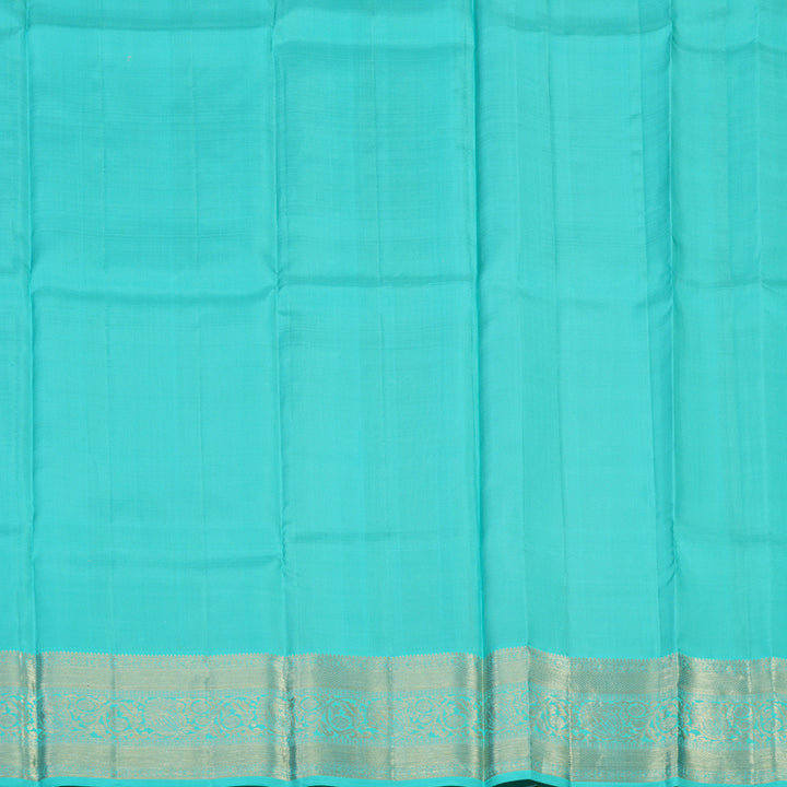 Hayagrivas Metallic Gold Kanjivaram Pattu Pavadai KBE1380J4-6