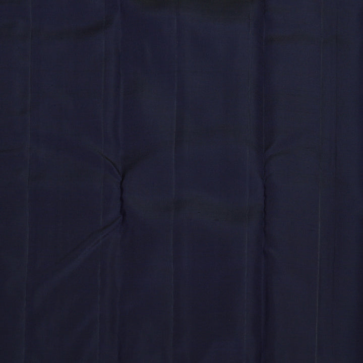Hayagrivas Handloom Navy Blue Kanjivaram Silk Saree KBE1382J8-1