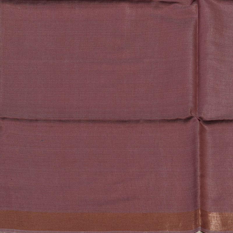 Hayagrivas Cream Pure Tussar Saree KBE1383J2-9