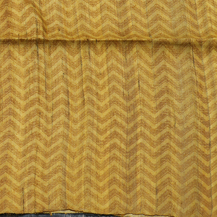 Hayagrivas Beige Pure Tussar Saree with Black Border KBE1383J5-10