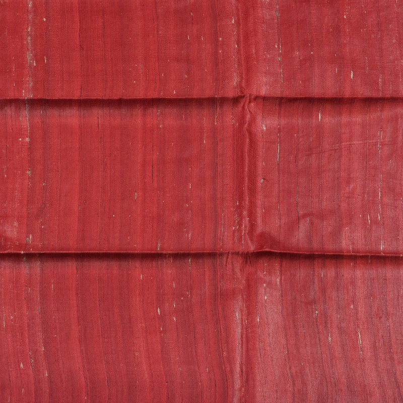 Hayagrivas Beige Pure Tussar Saree with Red & Black Border KBE1383J5-21