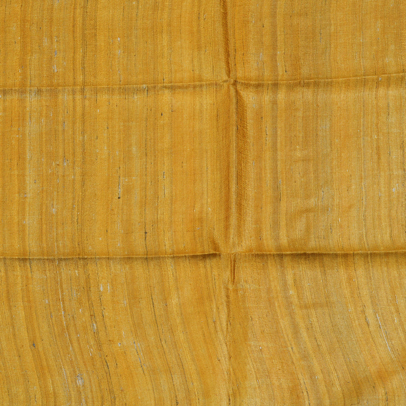 Hayagrivas Beige Pure Tussar Saree with Yellow & Paaku border KBE1383J5-22