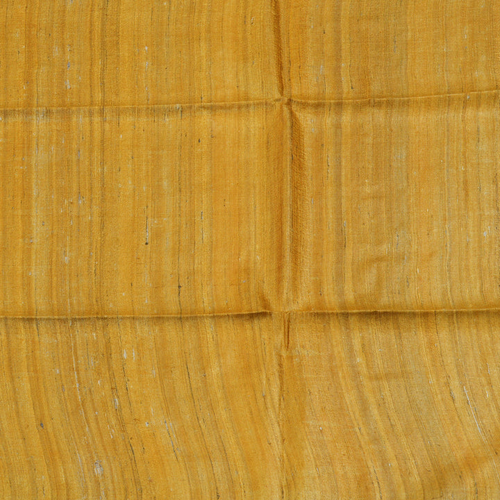 Hayagrivas Beige Pure Tussar Saree with Yellow & Paaku border KBE1383J5-22