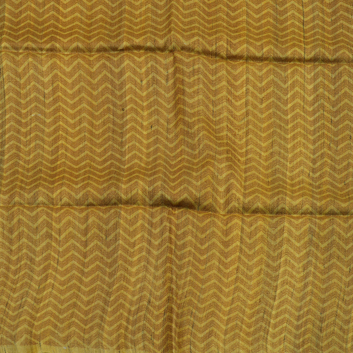 Hayagrivas Beige & Black Pure Tussar Saree with Black Border KBE1383J5-6