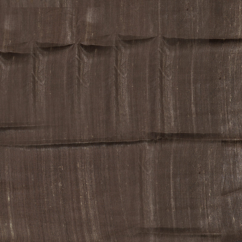 Hayagrivas Brown Pure Tussar Saree with Beige Border KBE1383J6-21