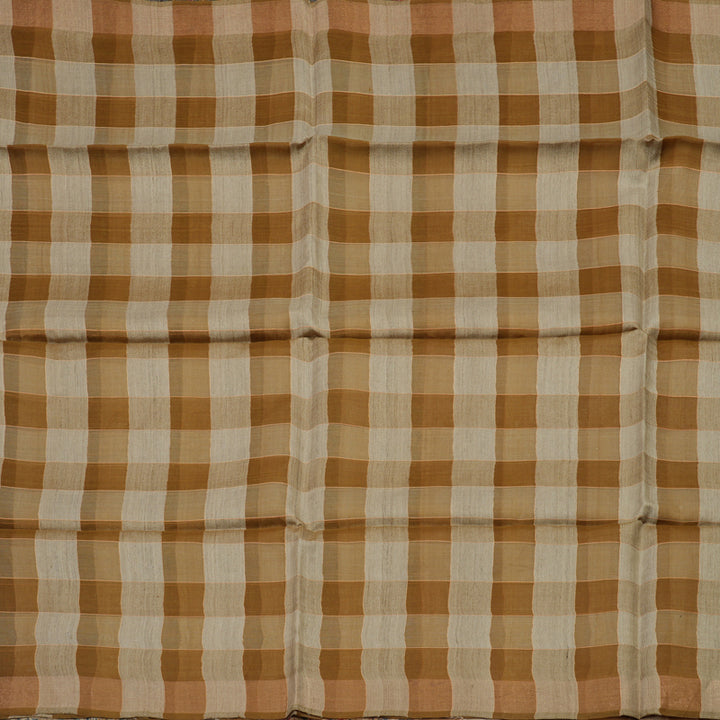 Hayagrivas Multicolour Checks Pure Tussar Saree KBE1383J6-25