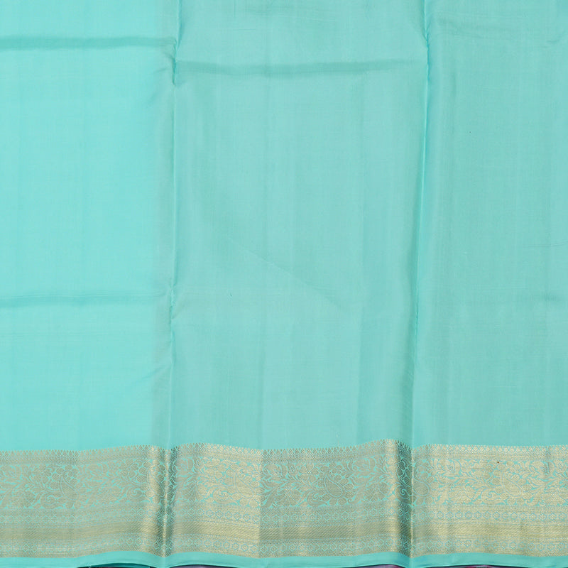 Hayagrivas Handloom Purple Kanjivaram Pattu Pavadai KBE1389J22-2