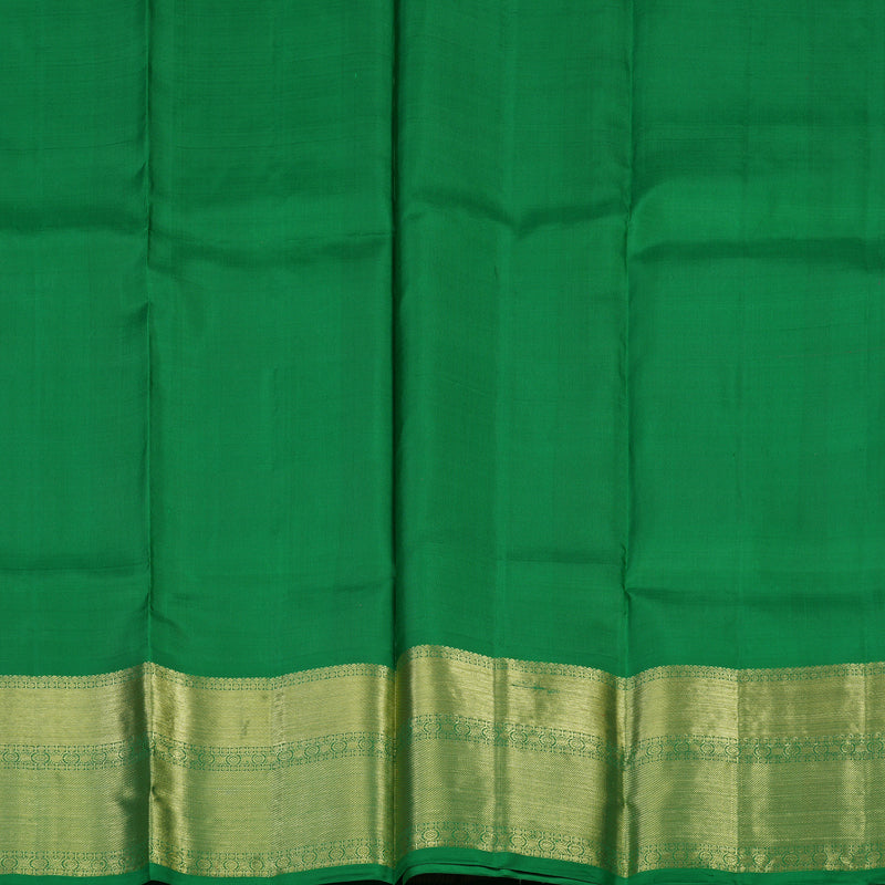 Hayagrivas Pink Kanjivaram Pattu Pavadai with Dark Green border KBE1389J24-1